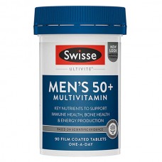 【国内现货】Swisse 中老年男士复合维生素片 50+ 90粒